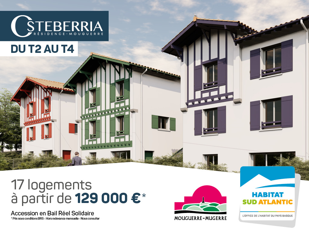 Propriétaire à Mouguerre avec Osteberria