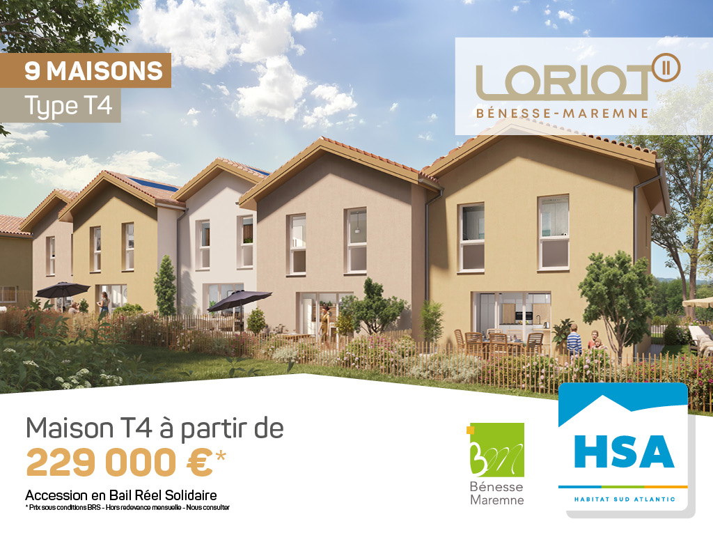 Loriot II : propriétaire à Bénesse-Maremne