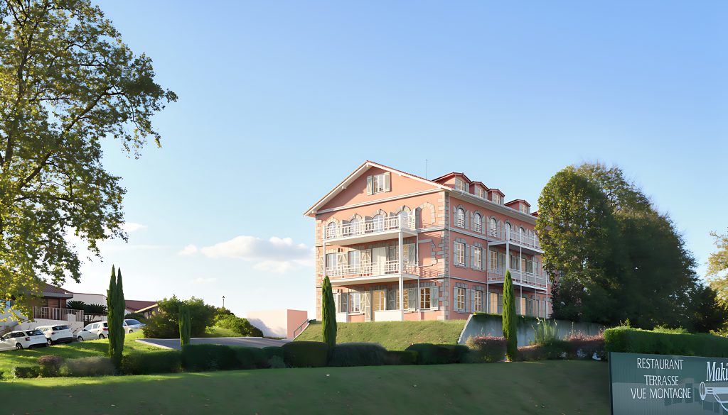 Château d'Urdains à Bassussarry