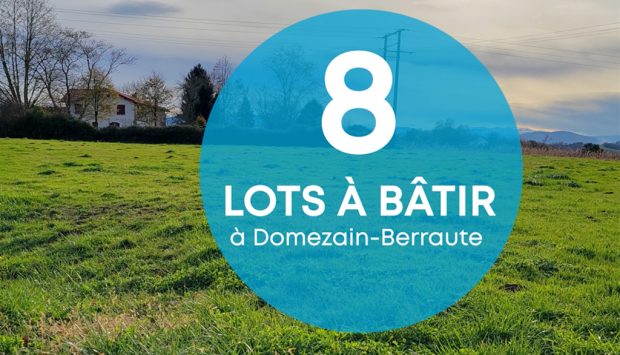 Des lots à bâtir à Domezin-Berraute