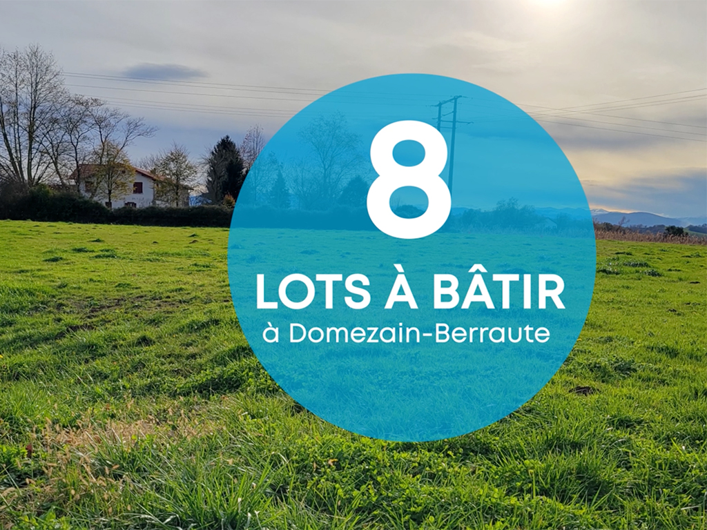 Des lots à bâtir à Domezin-Berraute