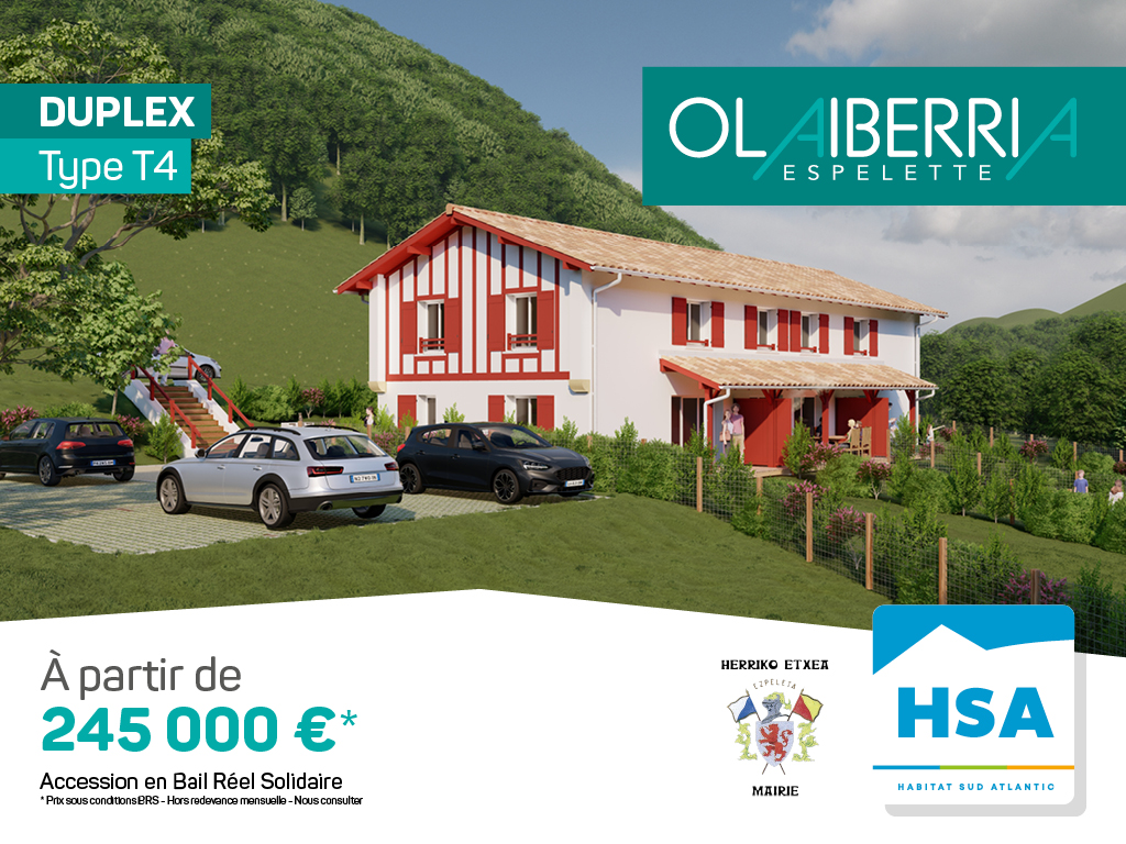 Olaiberria : devenir propriétaire à Espelette