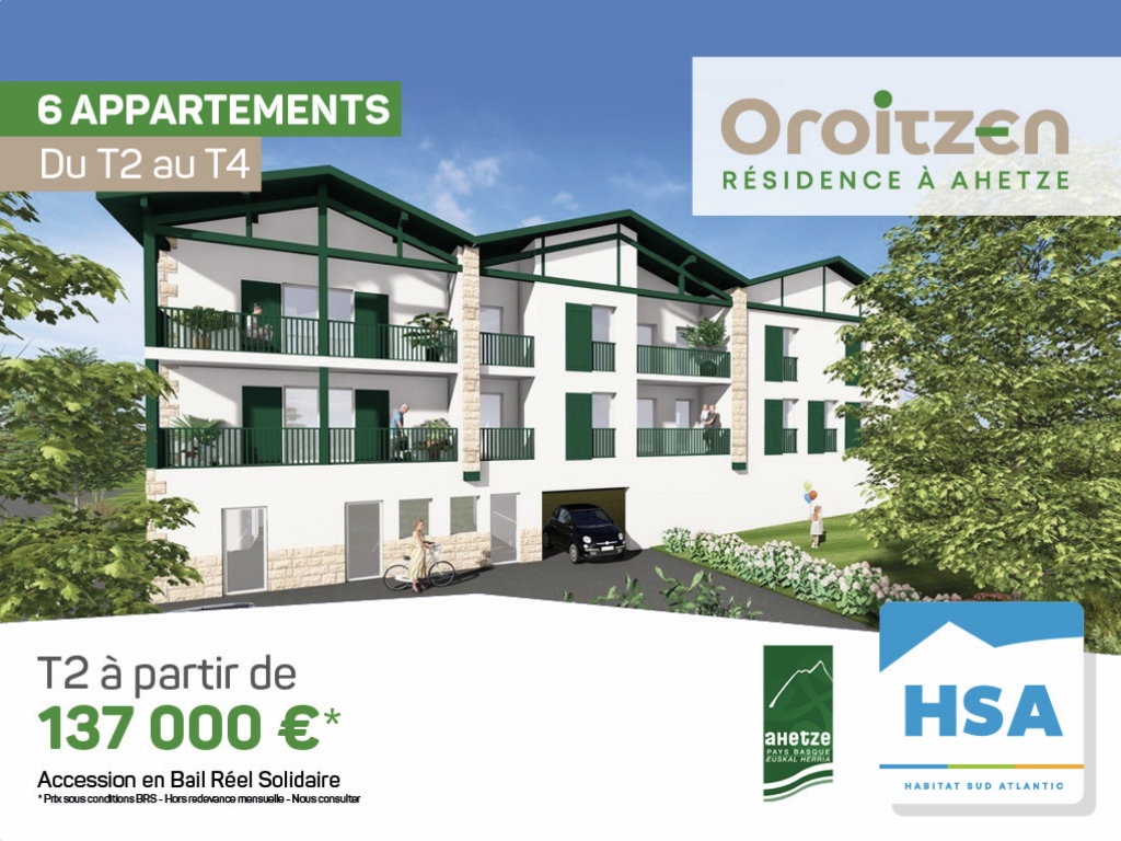 Oroitzen : propriétaire à Ahetze